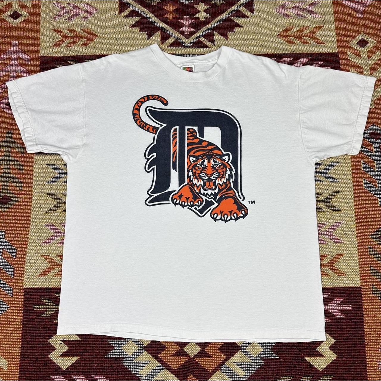 2000's Nike Detroit Tigers Baseball Jacket - Size: - Depop