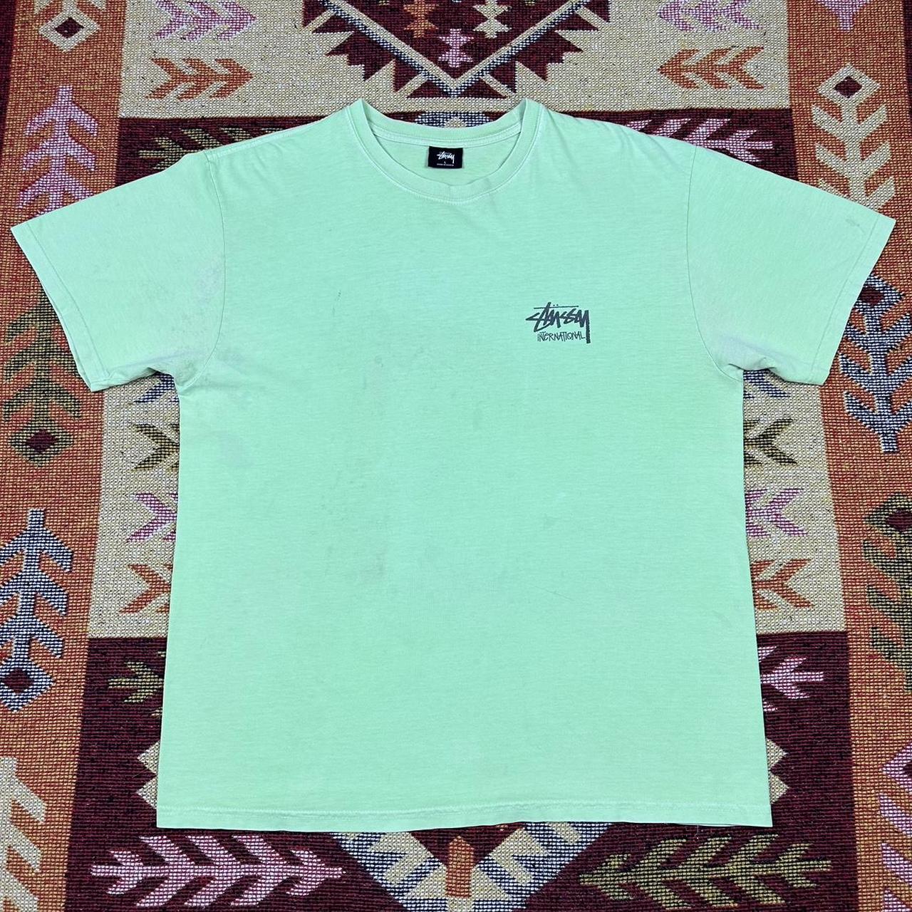 Stussy International Japan store t shirt (color best... - Depop