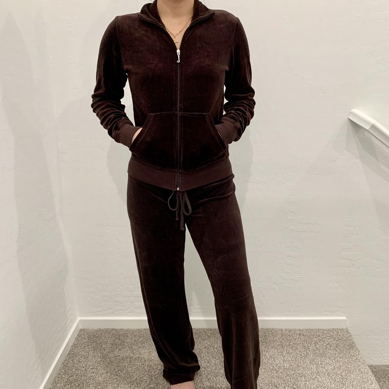 Juicy Couture Brown Sugar Tracksuit  Juicy couture clothes, Juicy couture,  Juicy tracksuit