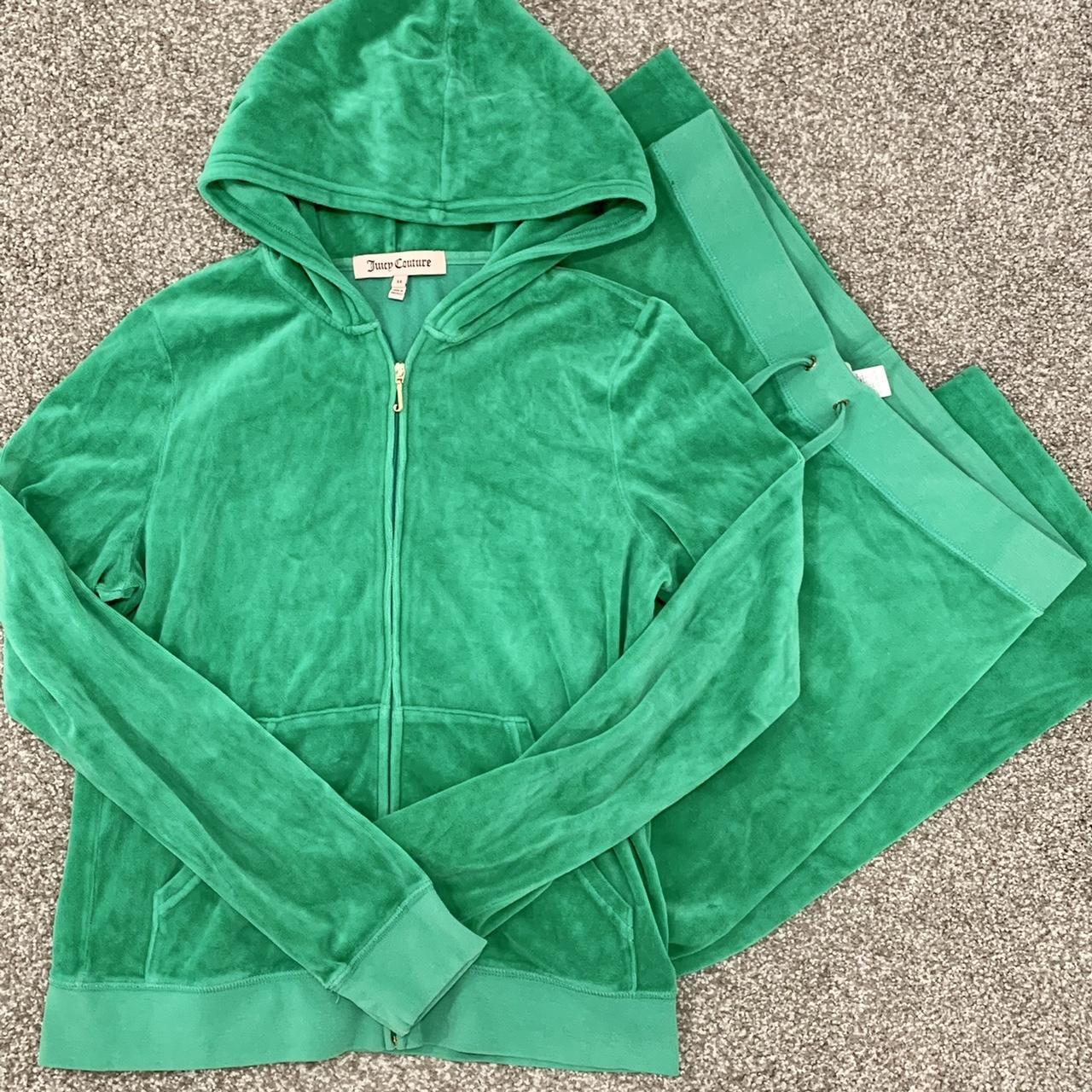 ⚡️ Juicy Couture Tracksuit ⚡️ Green Soft Velour Juicy Depop