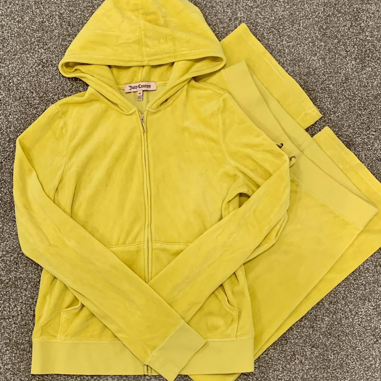 ⚡️ JUICY COUTURE TRACKSUIT ⚡️ Yellow soft Depop