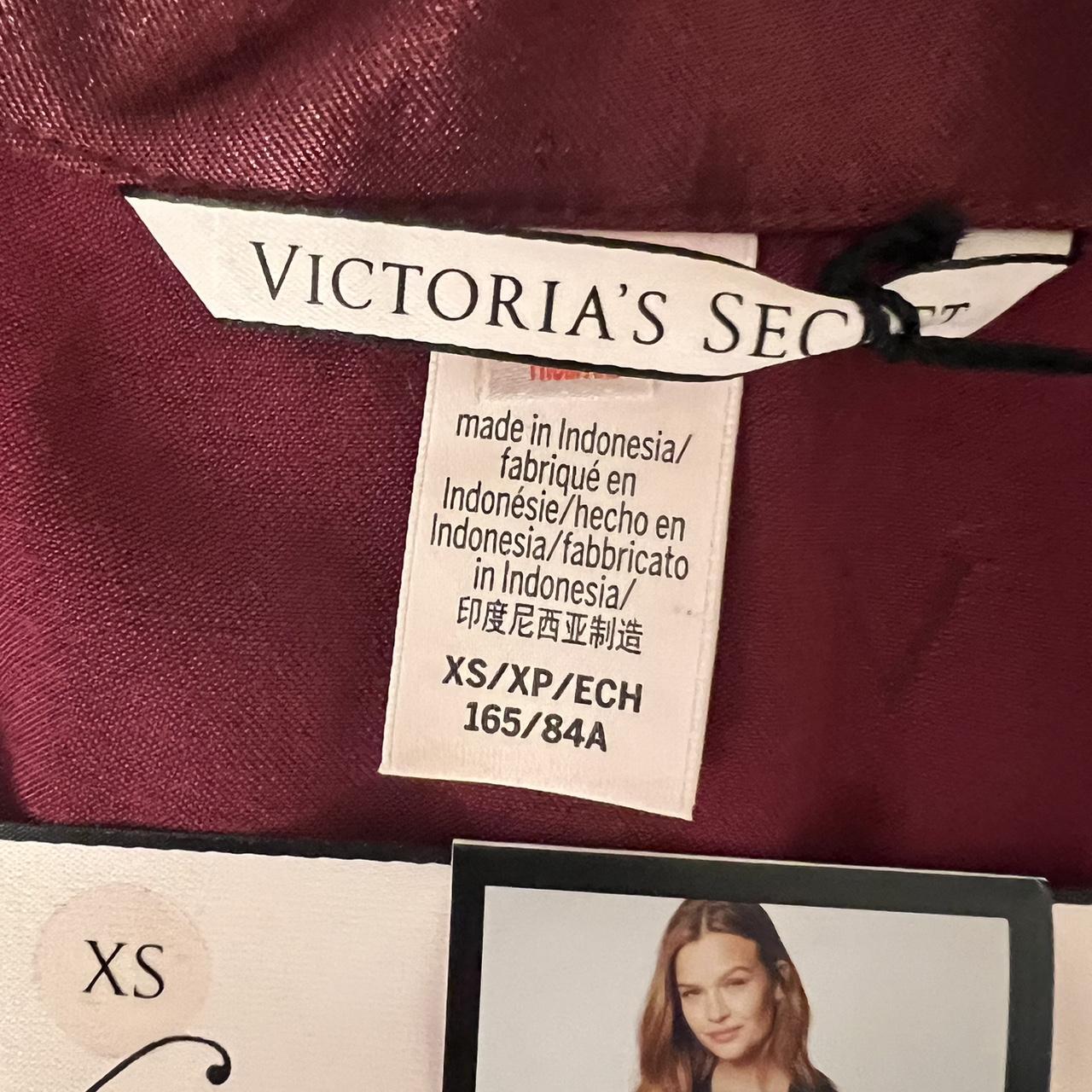 Victoria's Secret Women's Burgundy Pajamas | Depop