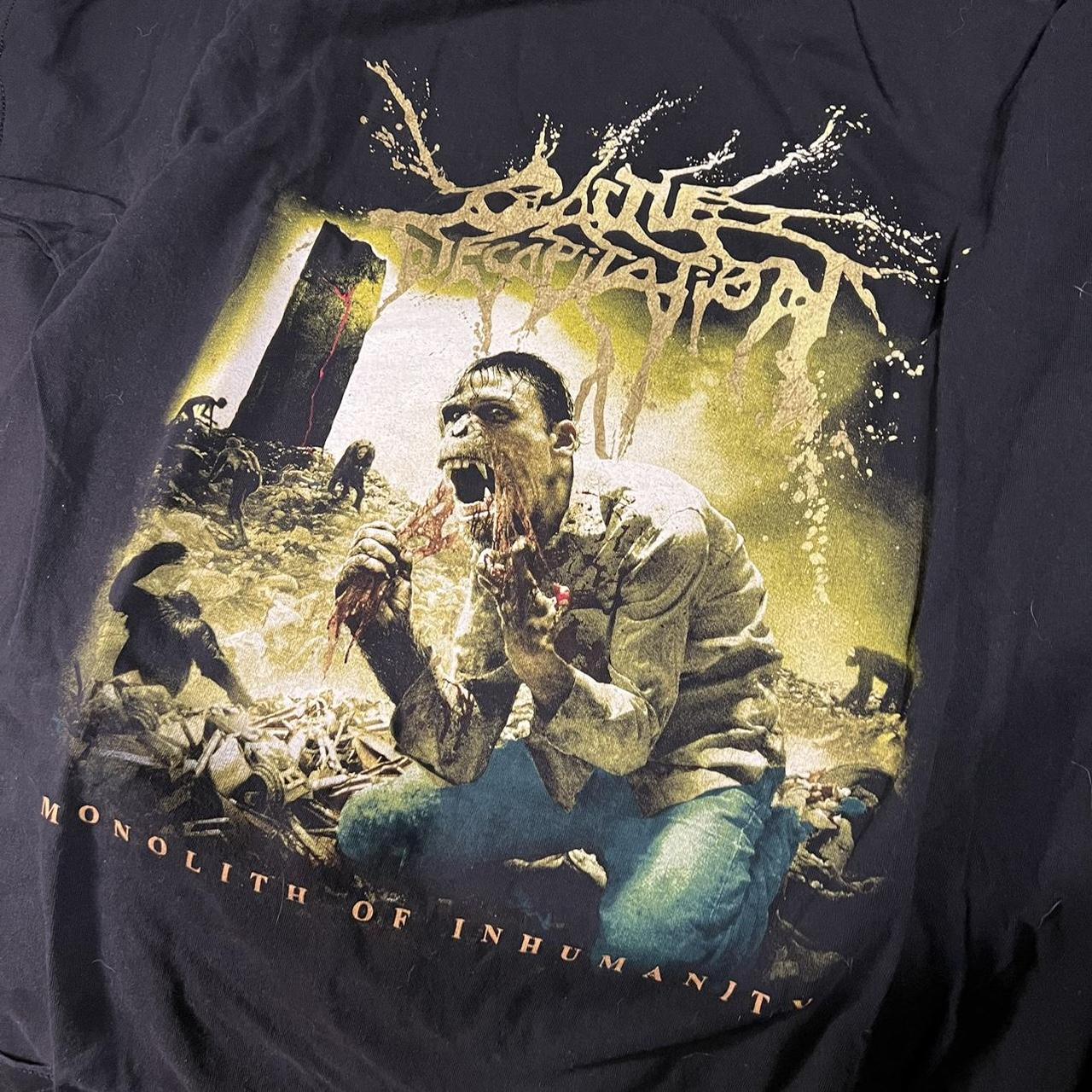 Cattle decapitation hot sale t shirt