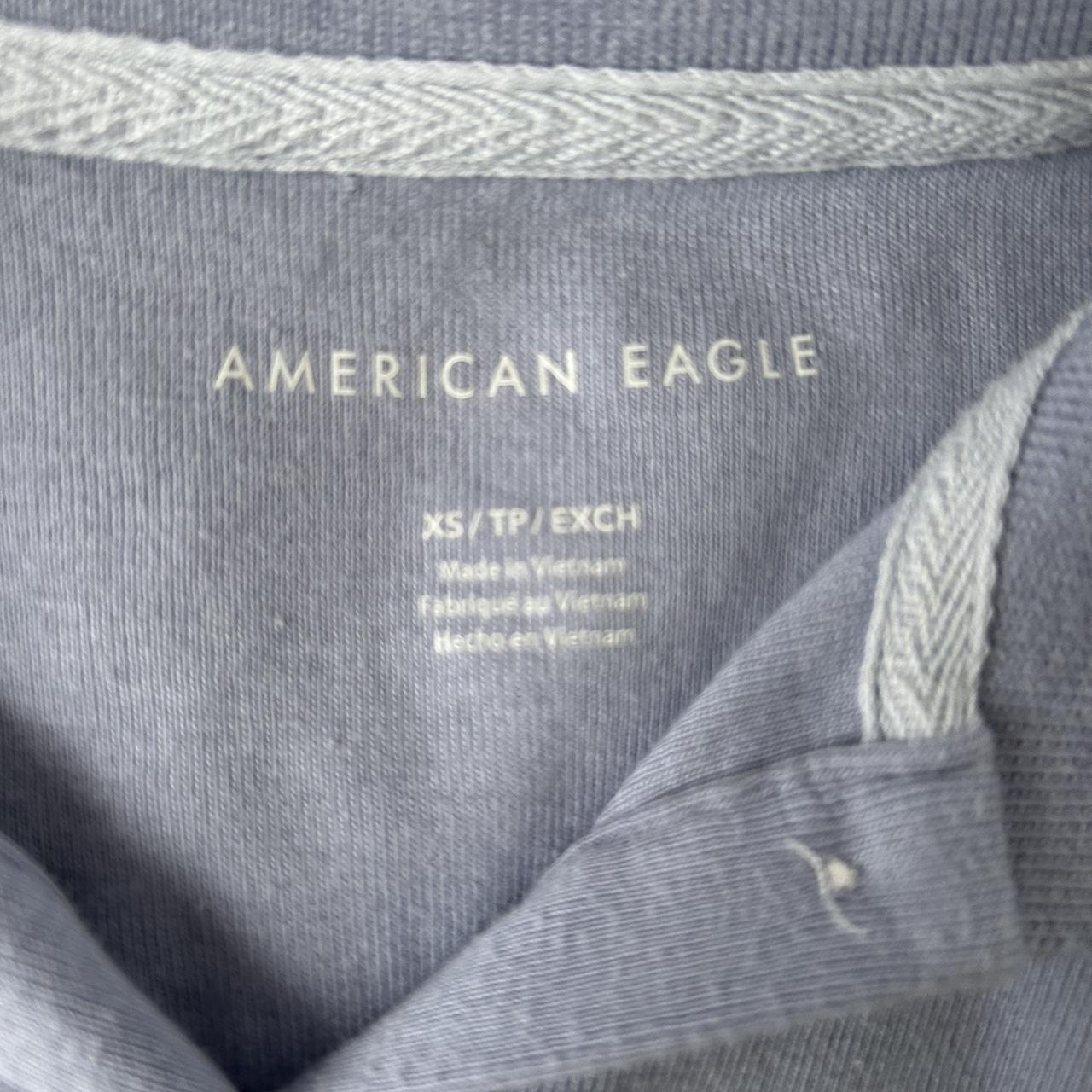 American Eagle Outfitters Women's Blue Shirt (3)