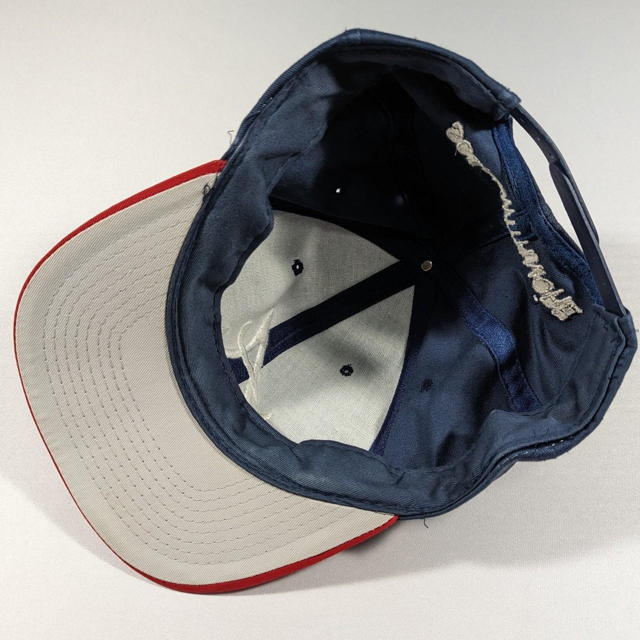 Vintage NWT MLB Atlanta Braves snapback hat. Nissin - Depop