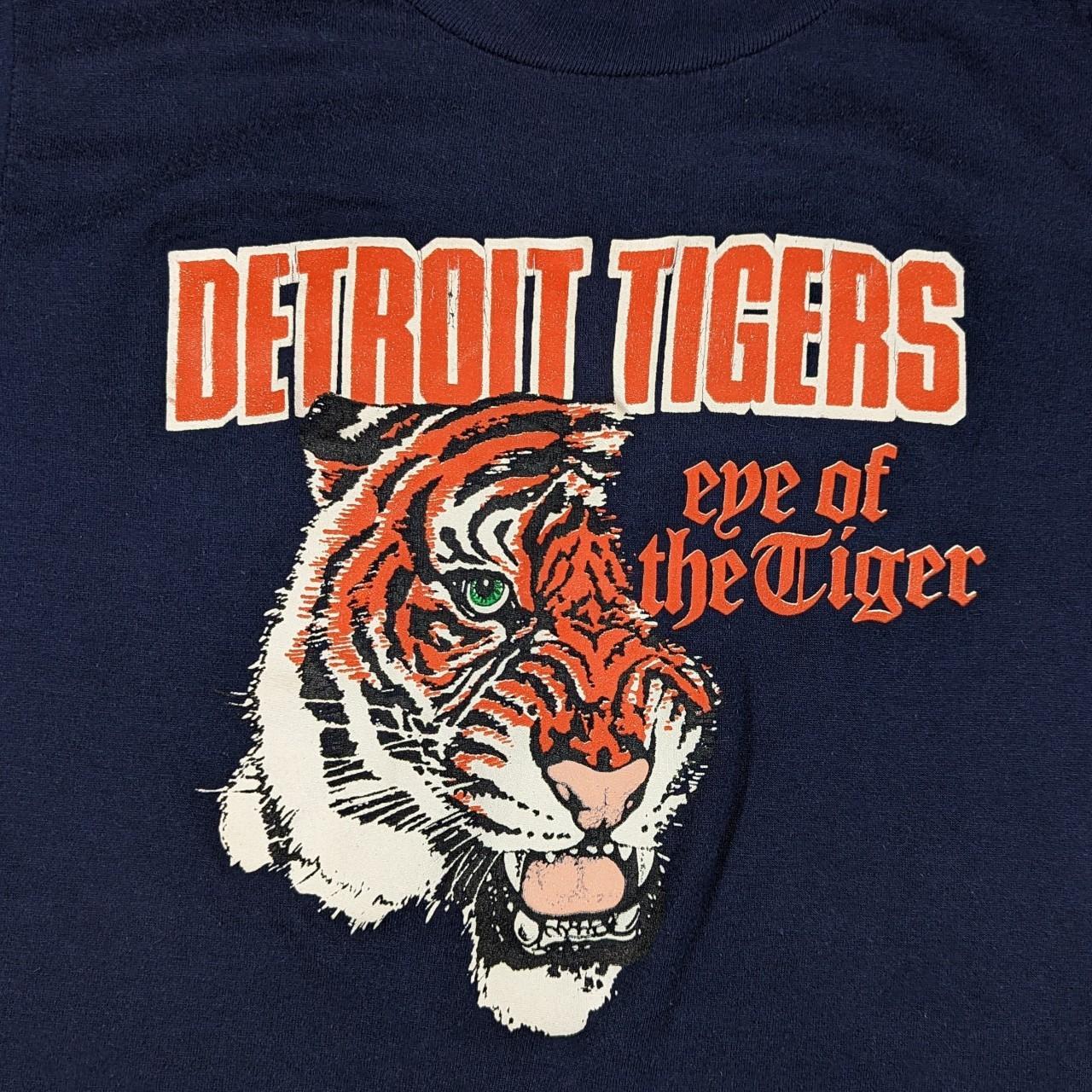 Vintage Detroit Tigers Logo 7 T-Shirt