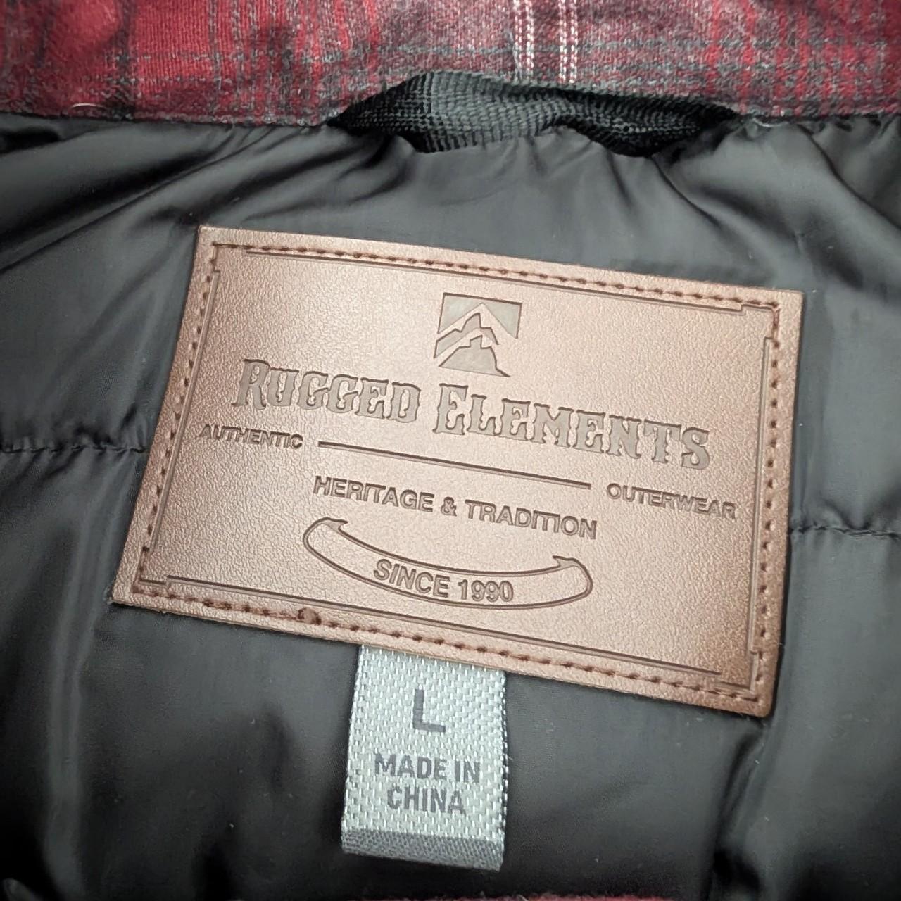 Men's Jacket - Red/Multi - L – Rugged Elements Sh… - image 5