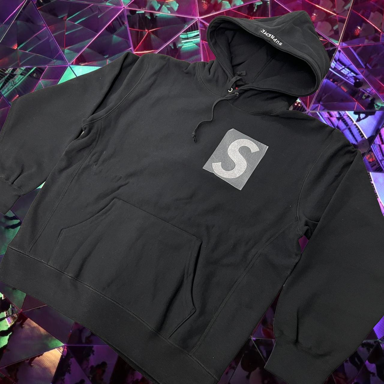 Supreme Swarovski S Logo Hooded Sweatshirt SS21...