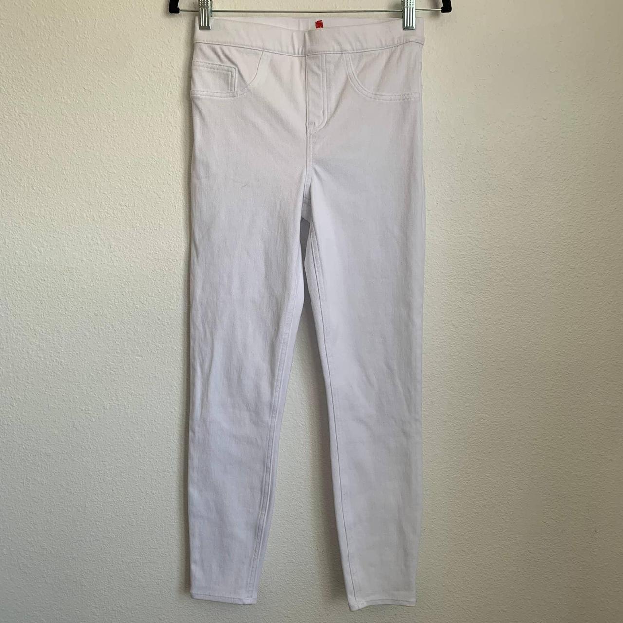 Spanx Skinny Jeans in White Size Small S Excellent, - Depop