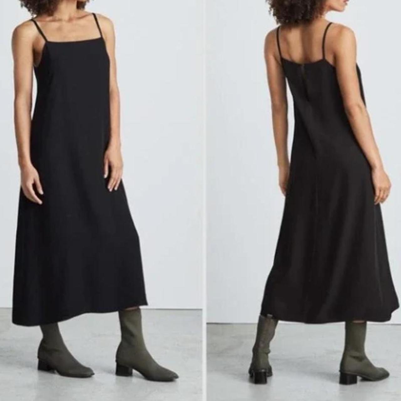 Everlane japanese goweave slip on sale dress