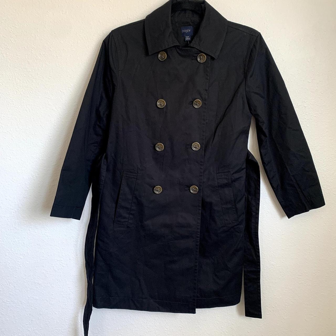 NWT J. Crew Factory Womens Petite Trench Coat BO623. Depop