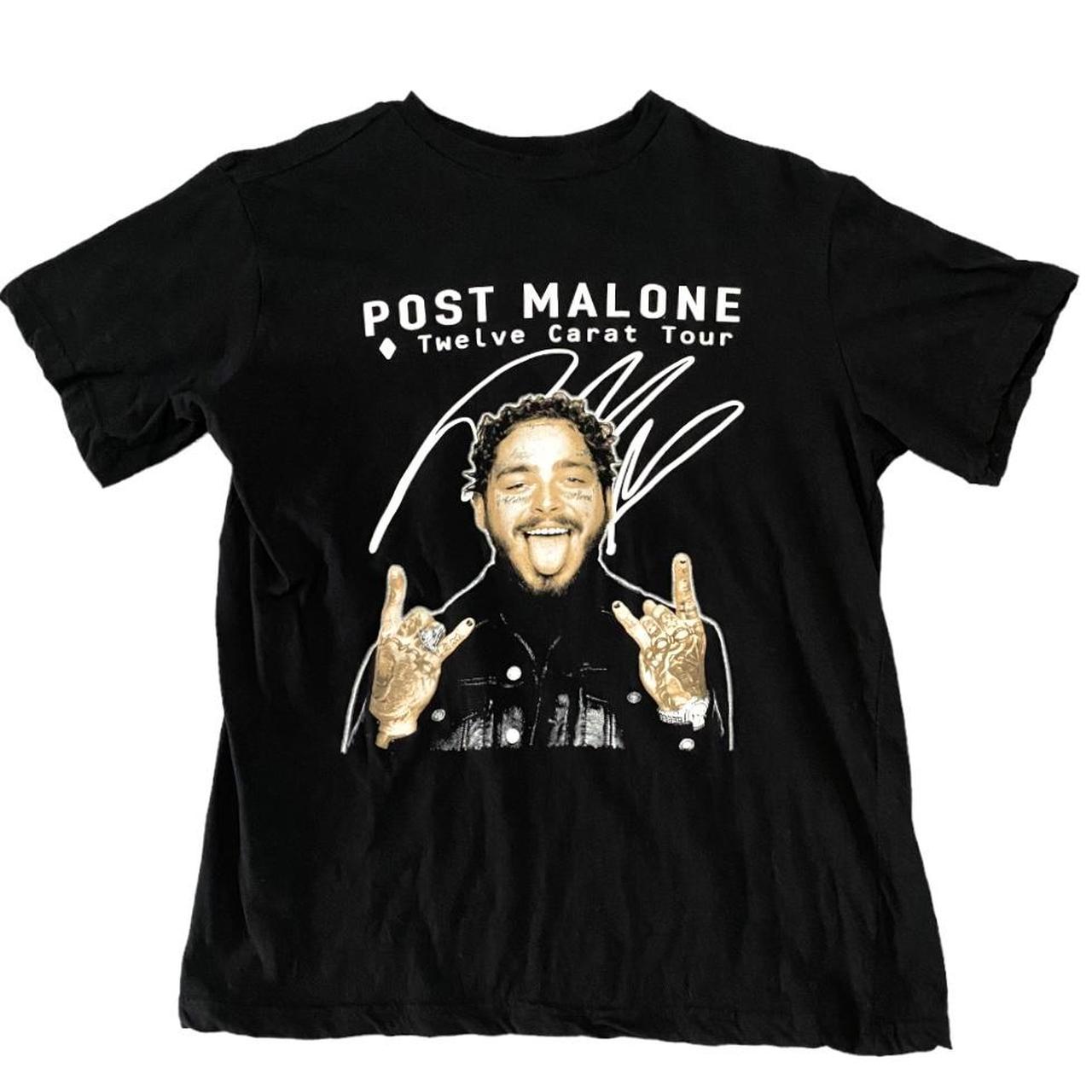 Post Malone 12 Carat Tour T-Shirt 2022- 2 Sided...