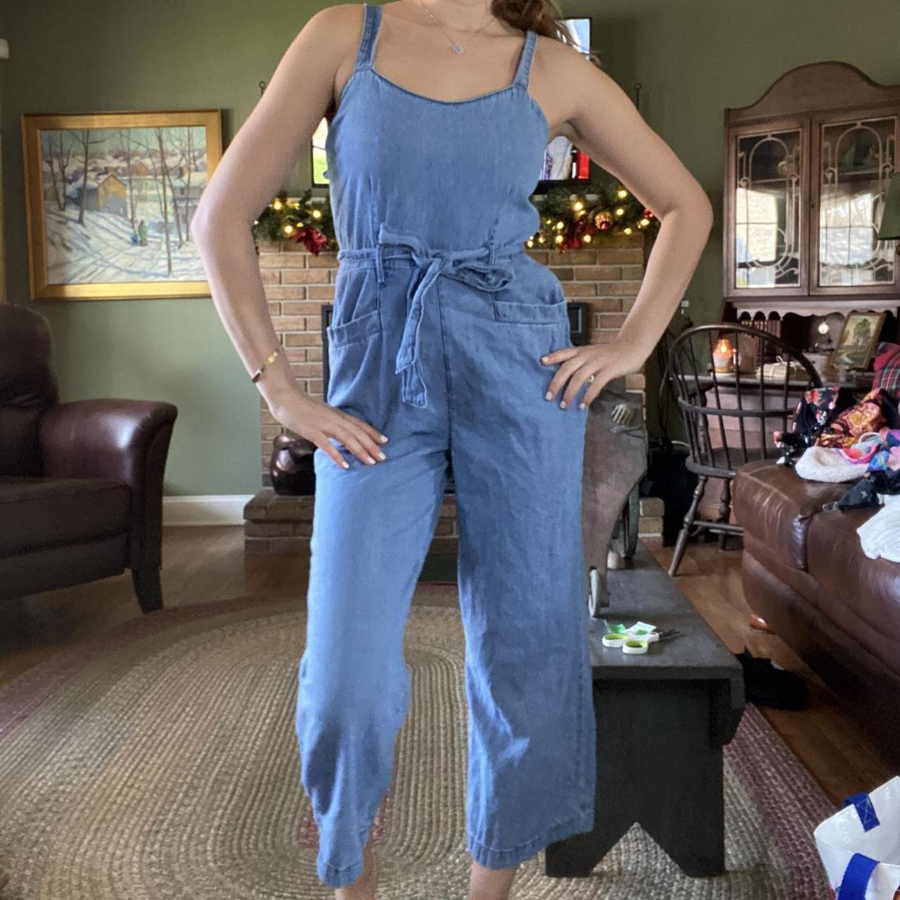 rewash denim jumpsuit