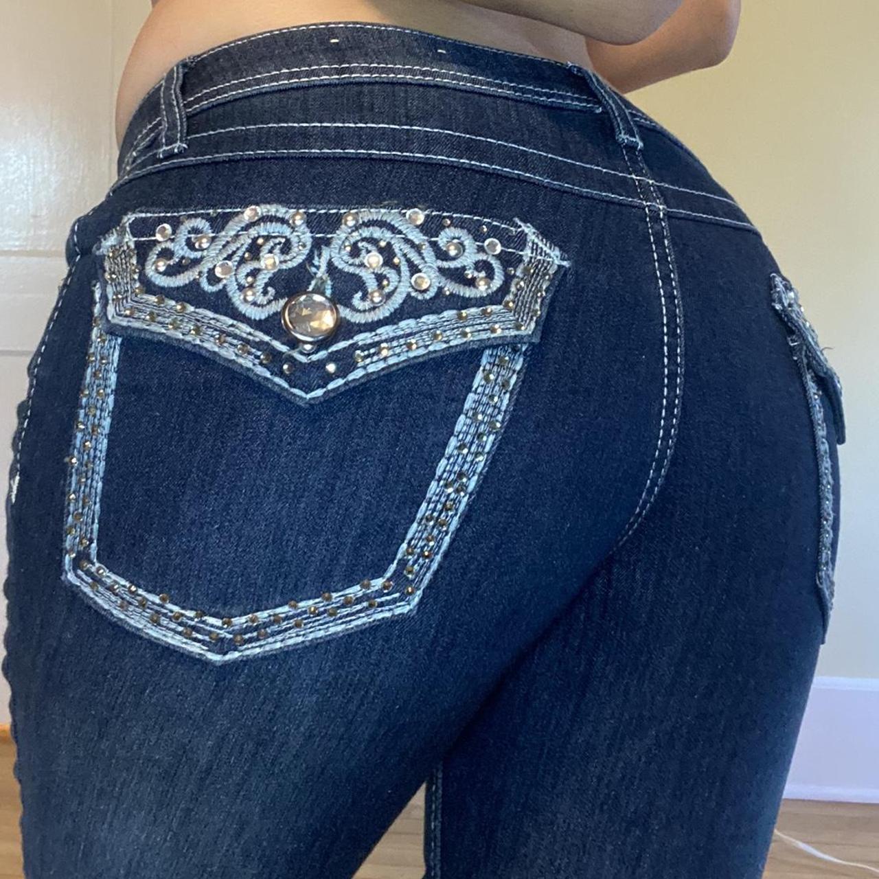 Cowgirl jeans with on sale bling