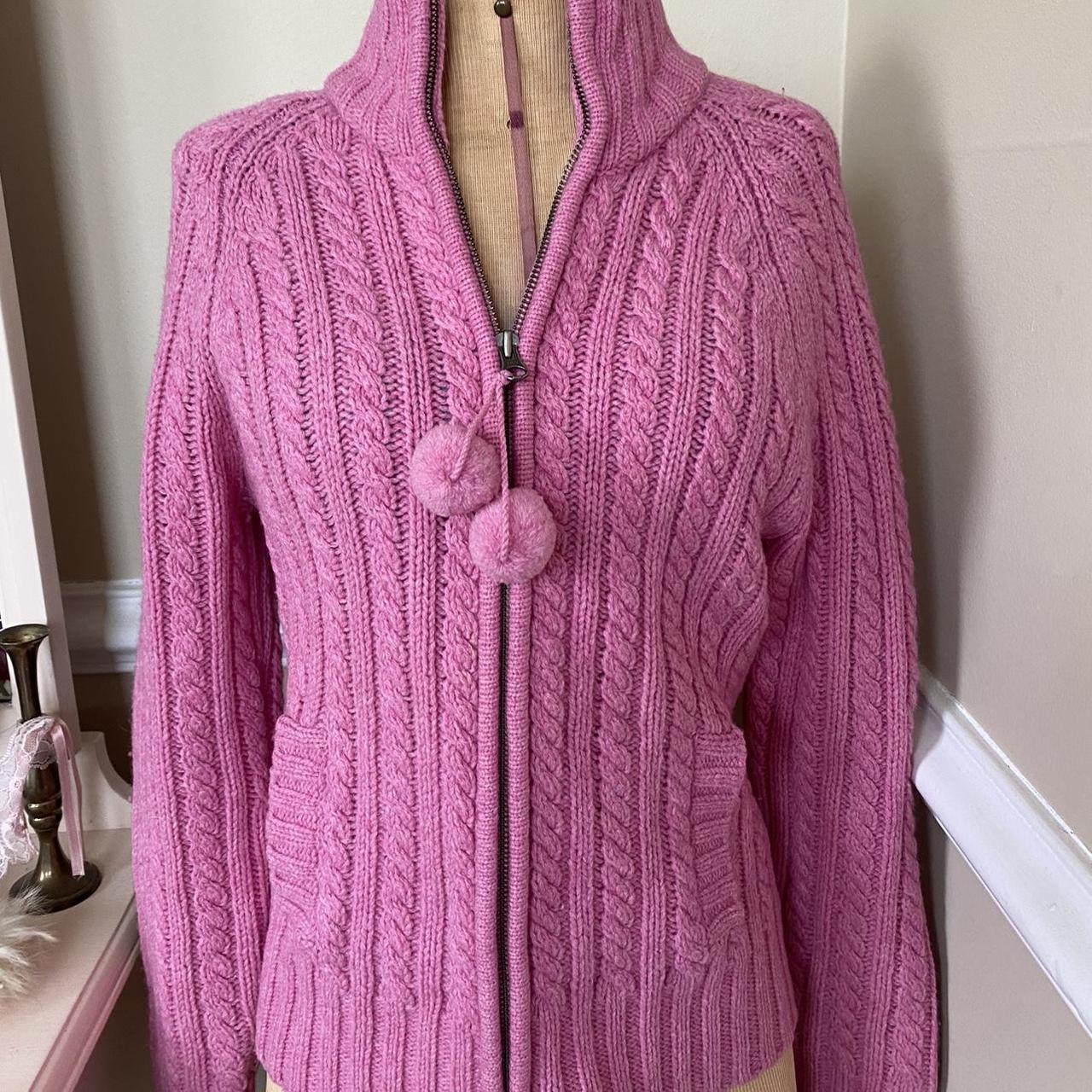 gap pink sweater women's