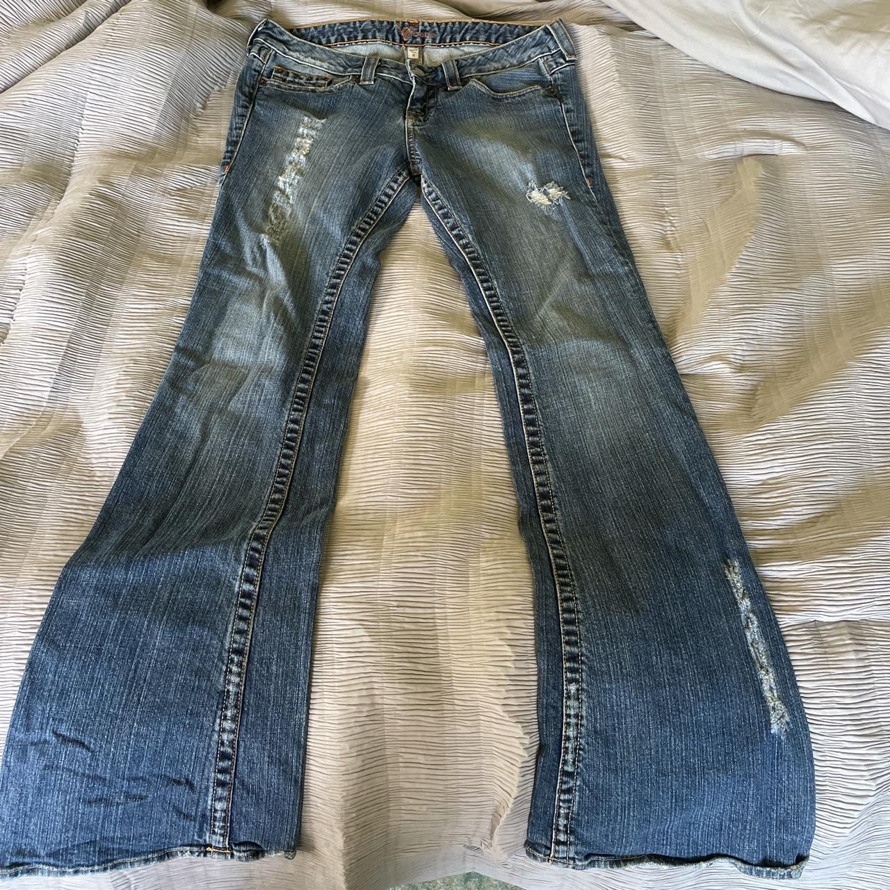 The perfect y2k Bebe bootcut jeans