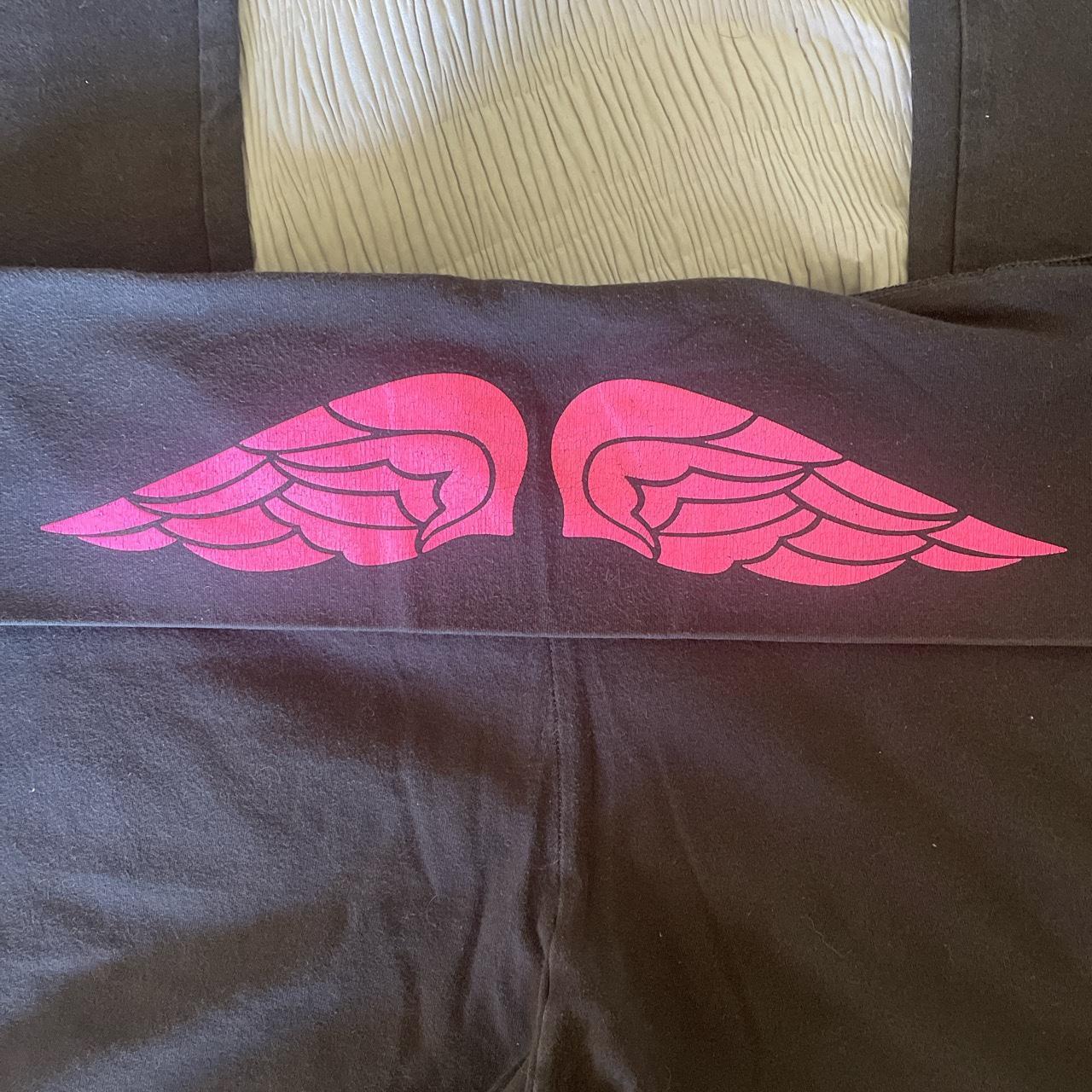 Adorable pink angel wing Victoria Secret flare