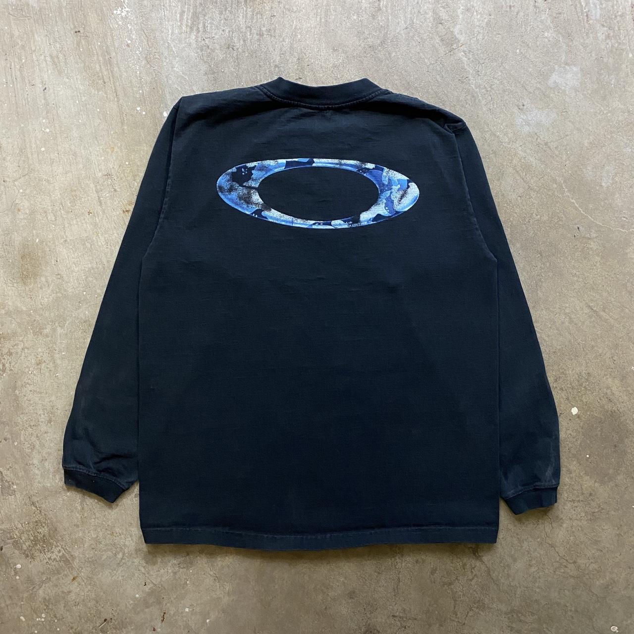 Y2K Oakley Skater Long Sleeve Shirt... Depop