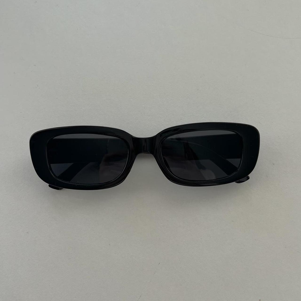 Classic Black Sunglasses🖤⚡️ Rounded Square Depop 5975