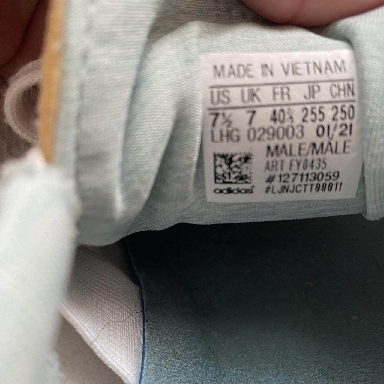 adidas puig primeknit primeblue in color white Depop