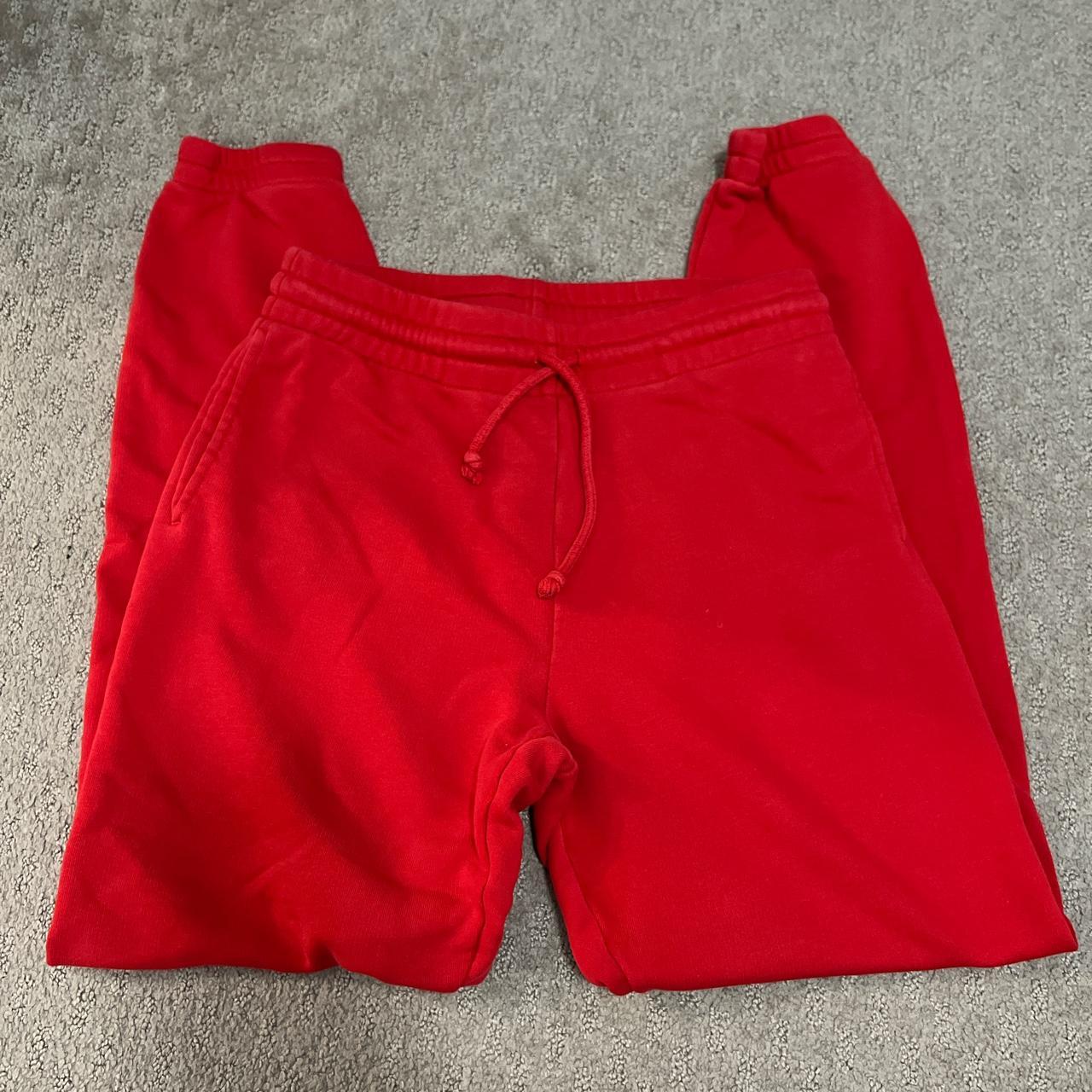 TNA Women's Red Joggers-tracksuits | Depop