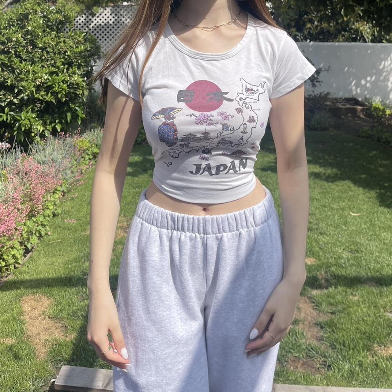 Brandy Melville Japan baby tee Great condition... Depop