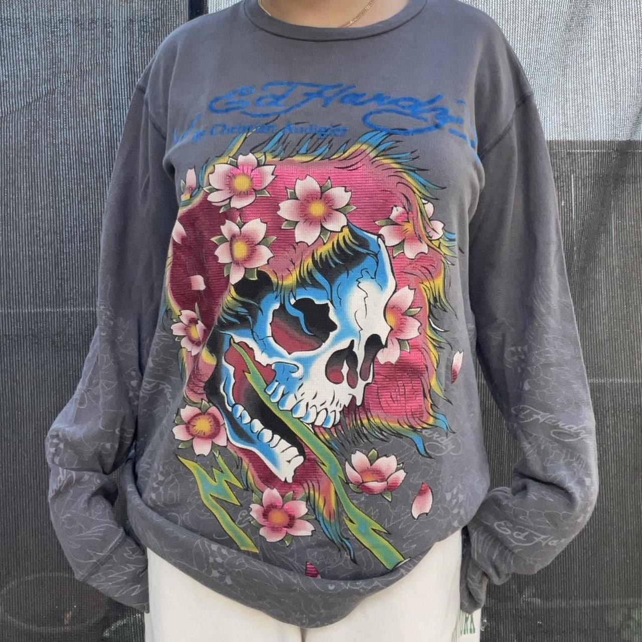 ed hardy oversized t shirt