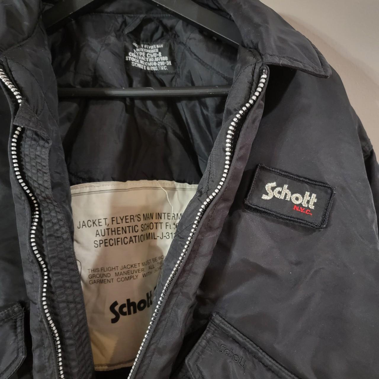 Schott Men's Black Jacket (2)
