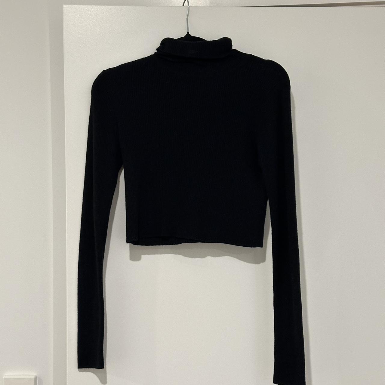 Witchery Knit Turtleneck Crop Size Xs Superrr Soft Depop