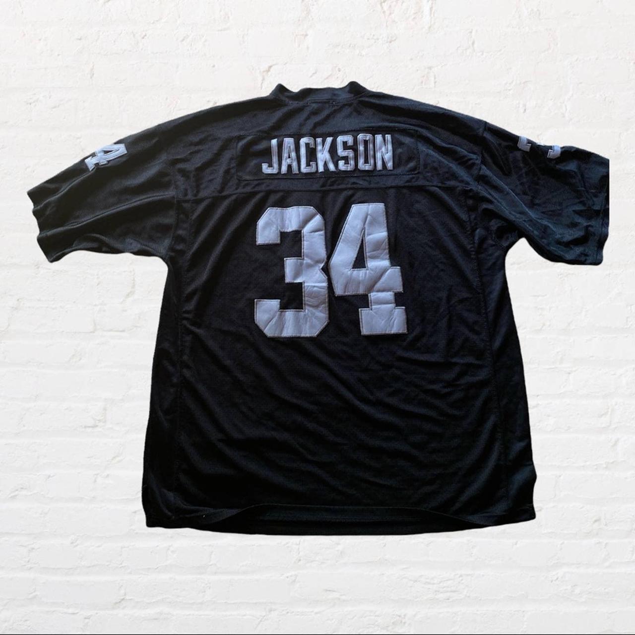 Vintage Mitchell & Ness Nostalgia Raiders Bo Jackson - Depop