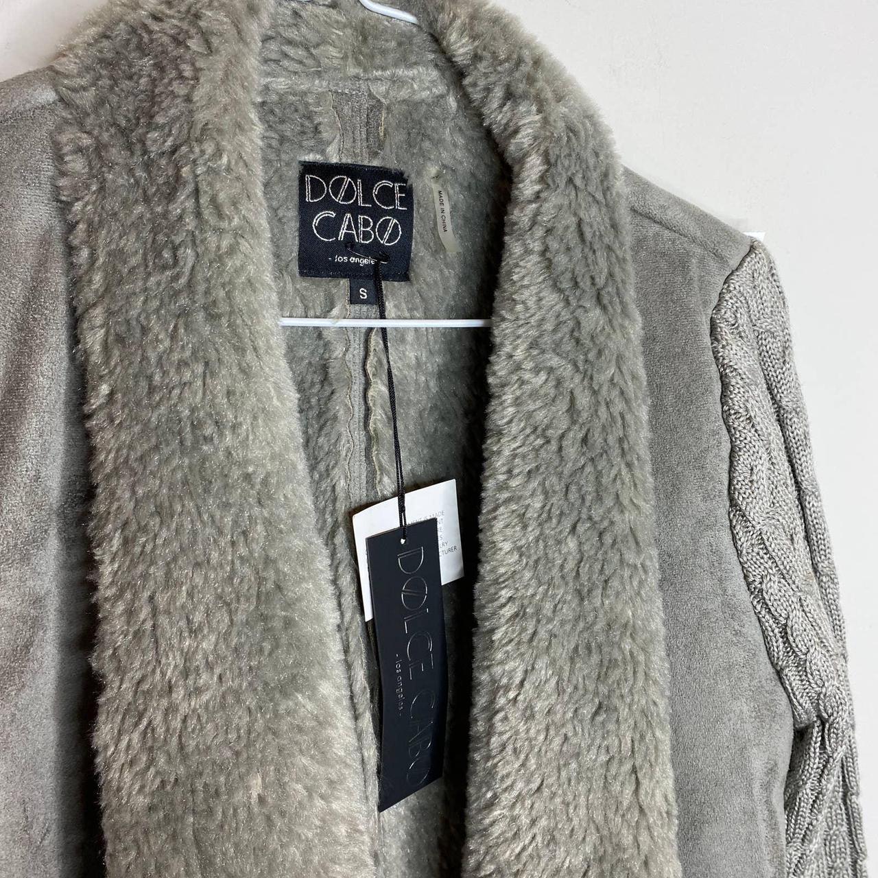 NEW Dolce Cabo gray sweater cardigan jacket,... - Depop