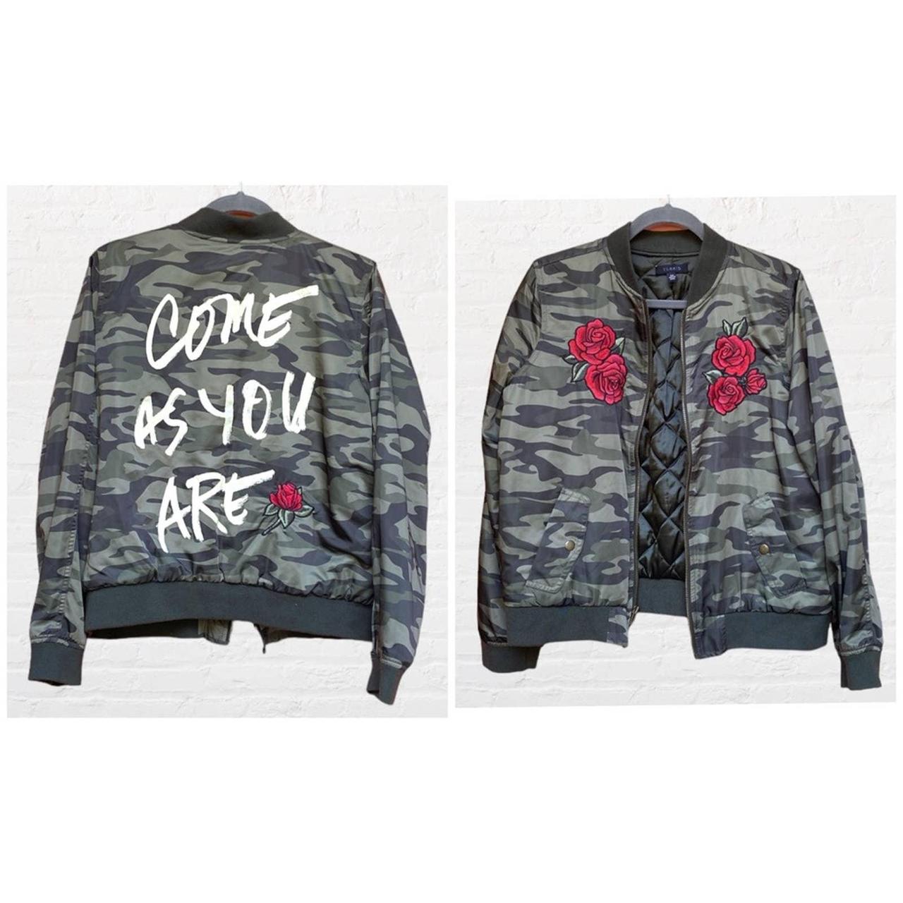 Torrid camo hotsell bomber jacket