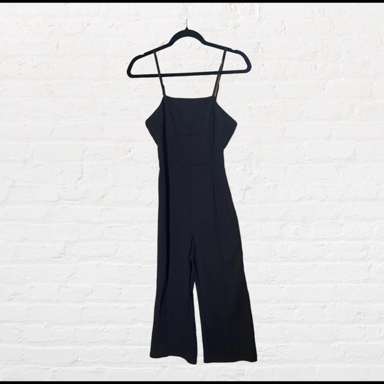 Wild Fable cropped black jumpsuit size XS From Target