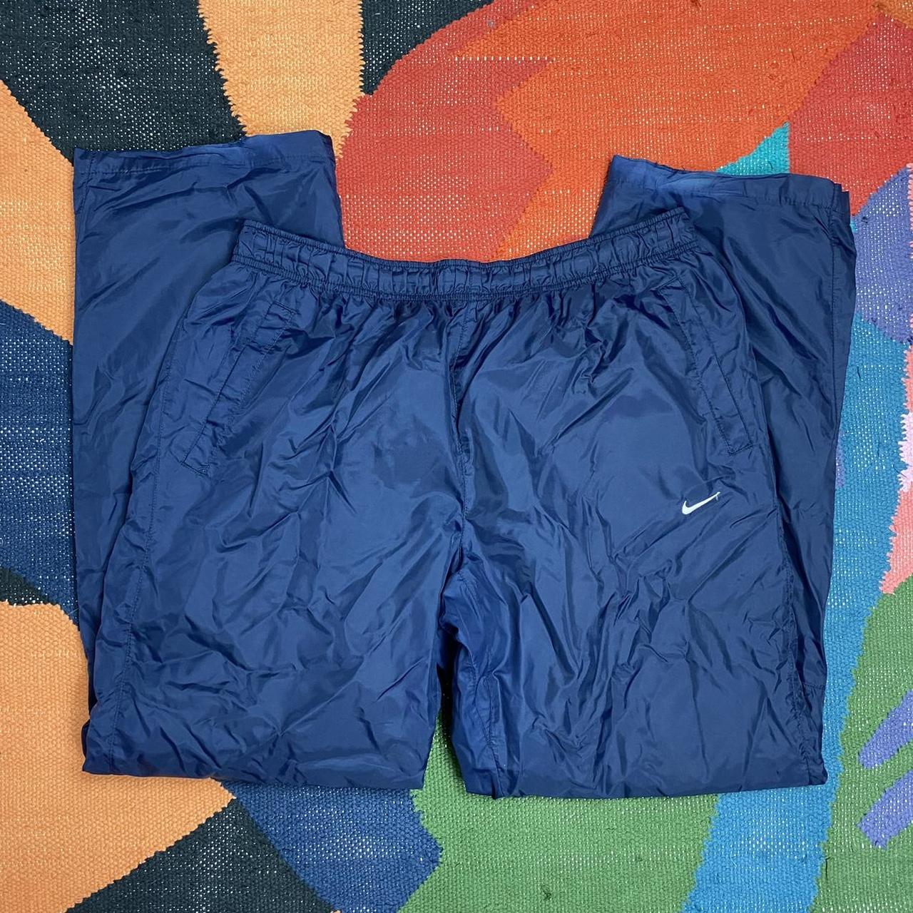 Nike Track Pants, Vintage Y2K, Baggy, Navy, Size... Depop