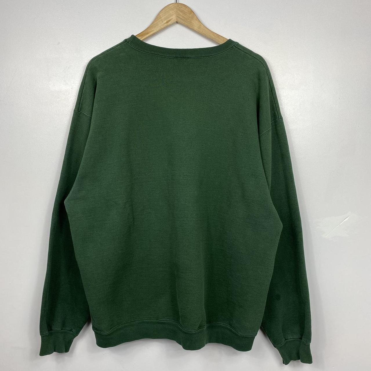 American Vintage Men's Green Sweatshirt | Depop