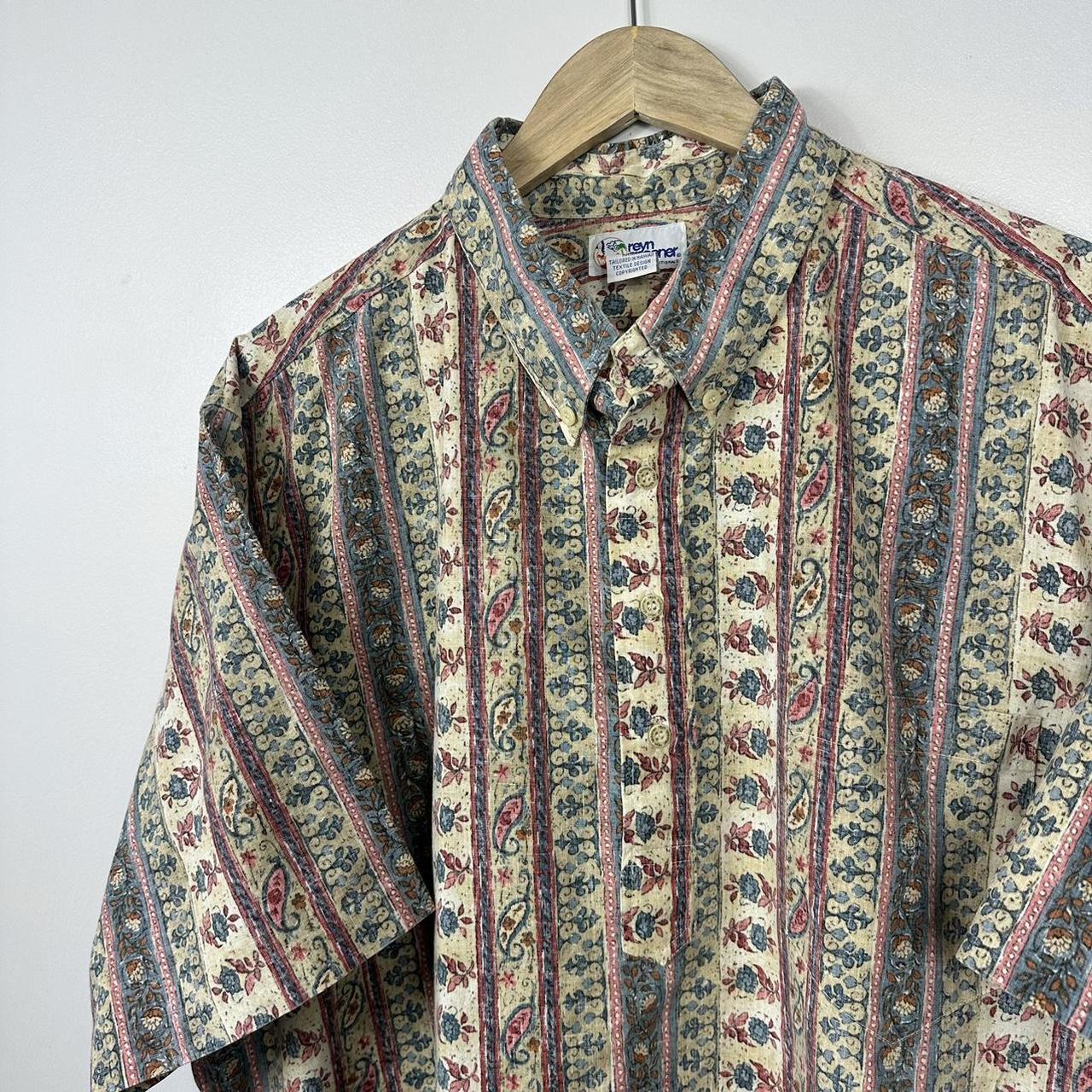 Vintage Reyn Spooner Hawaiian Shirt, Made in Hawaii, - Depop