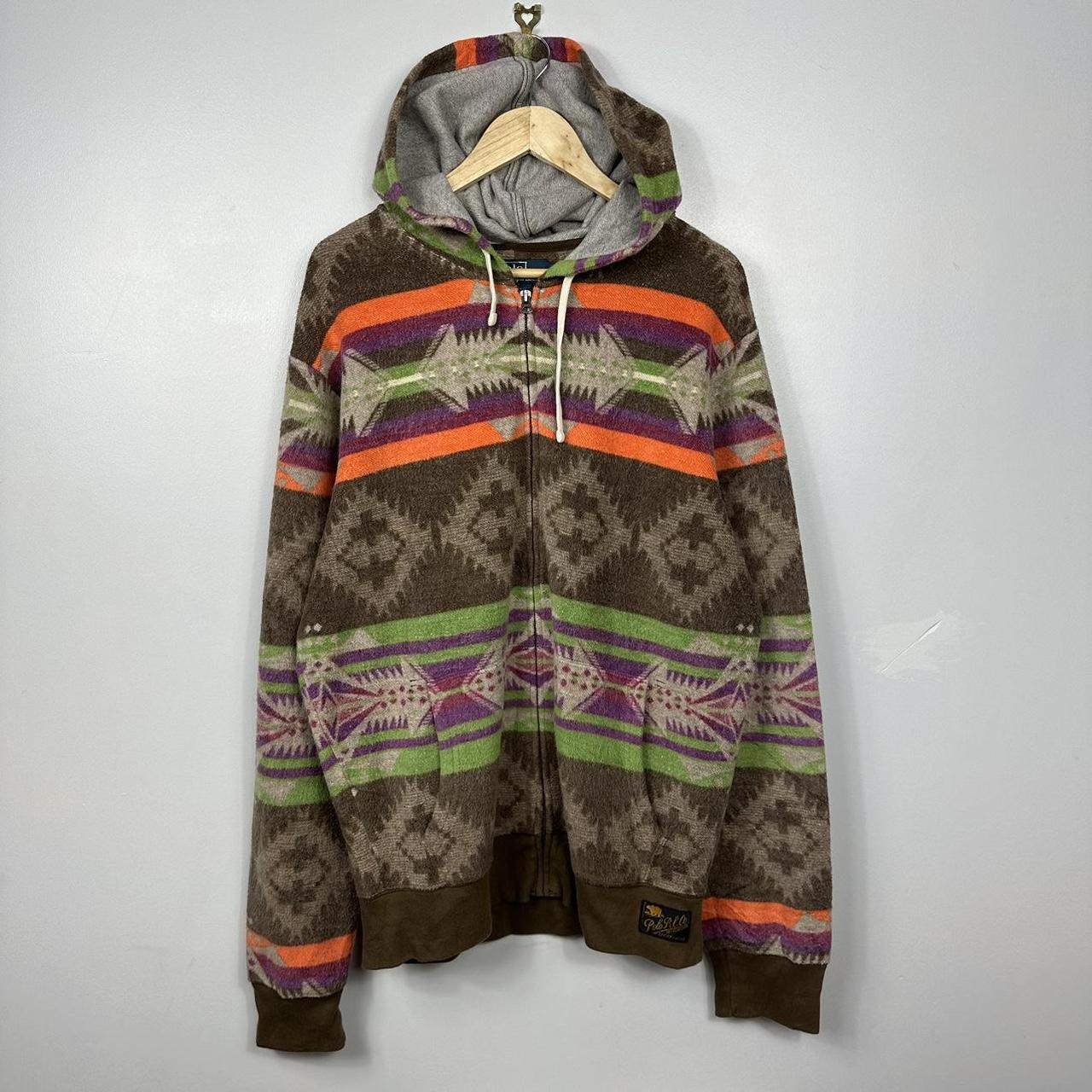 Polo ralph lauren aztec beacon offers navajo print hoodie