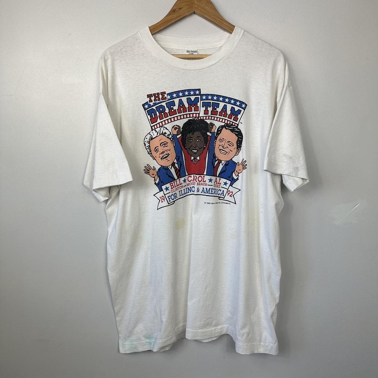 Vintage 1992 bill clinton outlets presidential victory party sweatshirt