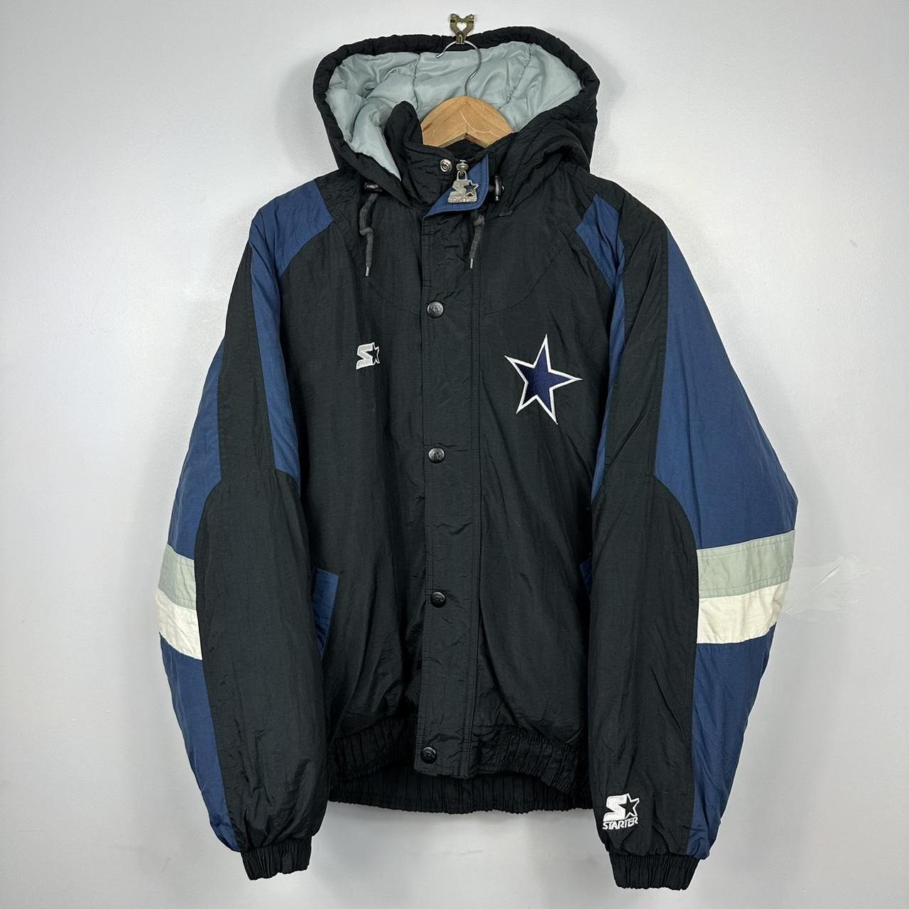 STARTER COWBOYSジャケットVINTAGEヴィンテージ Vintage Dallas Cowboys Starter Jacket, NFL Rare 90s | Depop