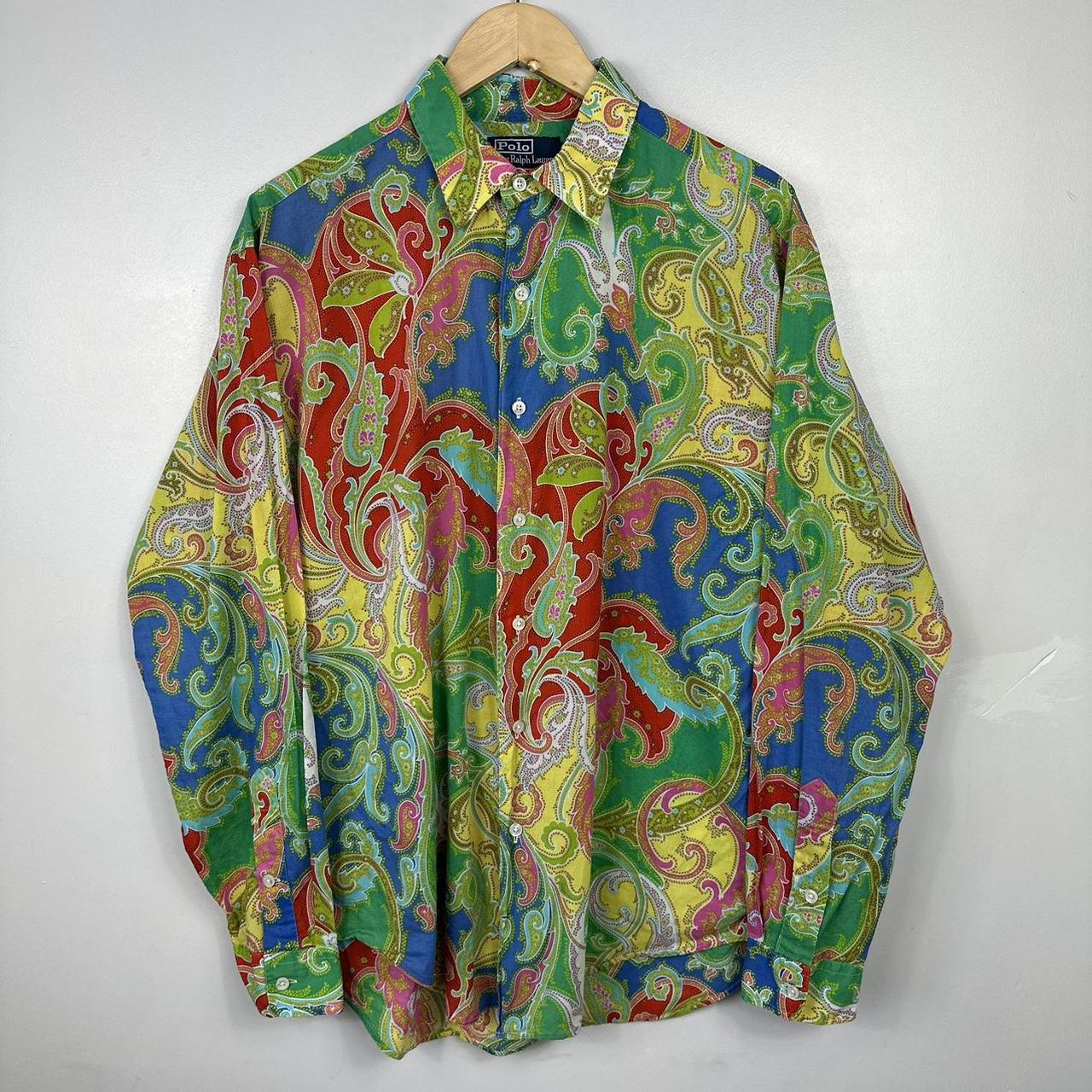 Polo ralph lauren paisley shirt best sale