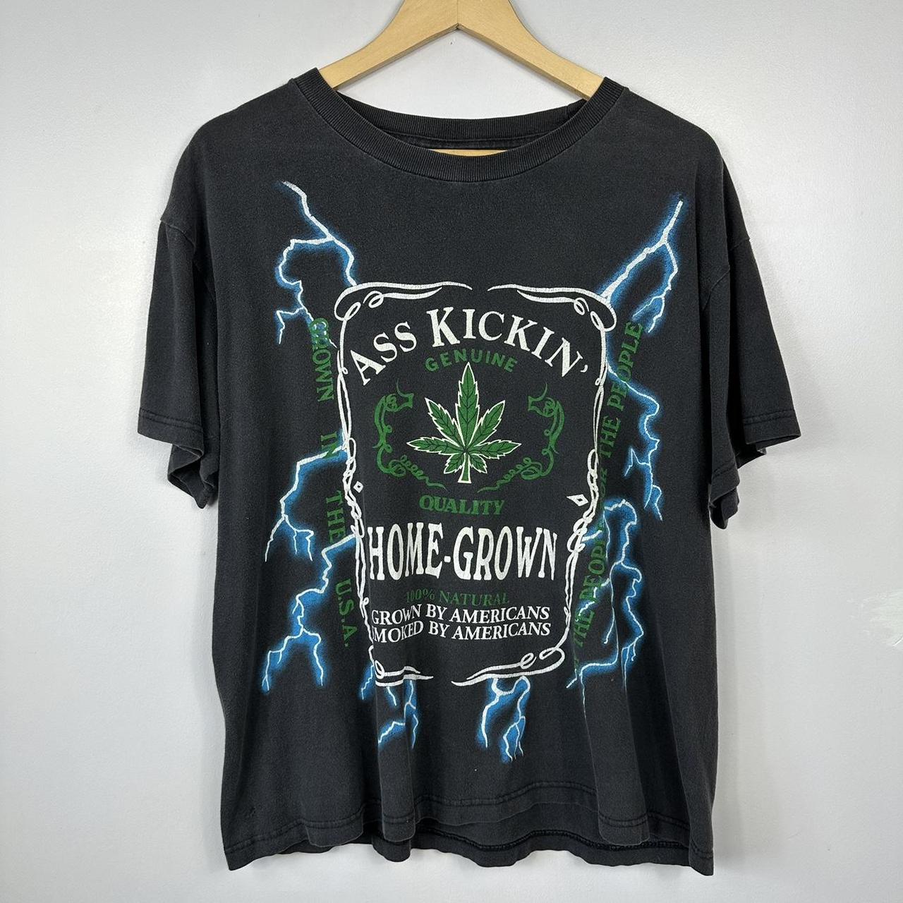 90s marijuana T-shirt vintage