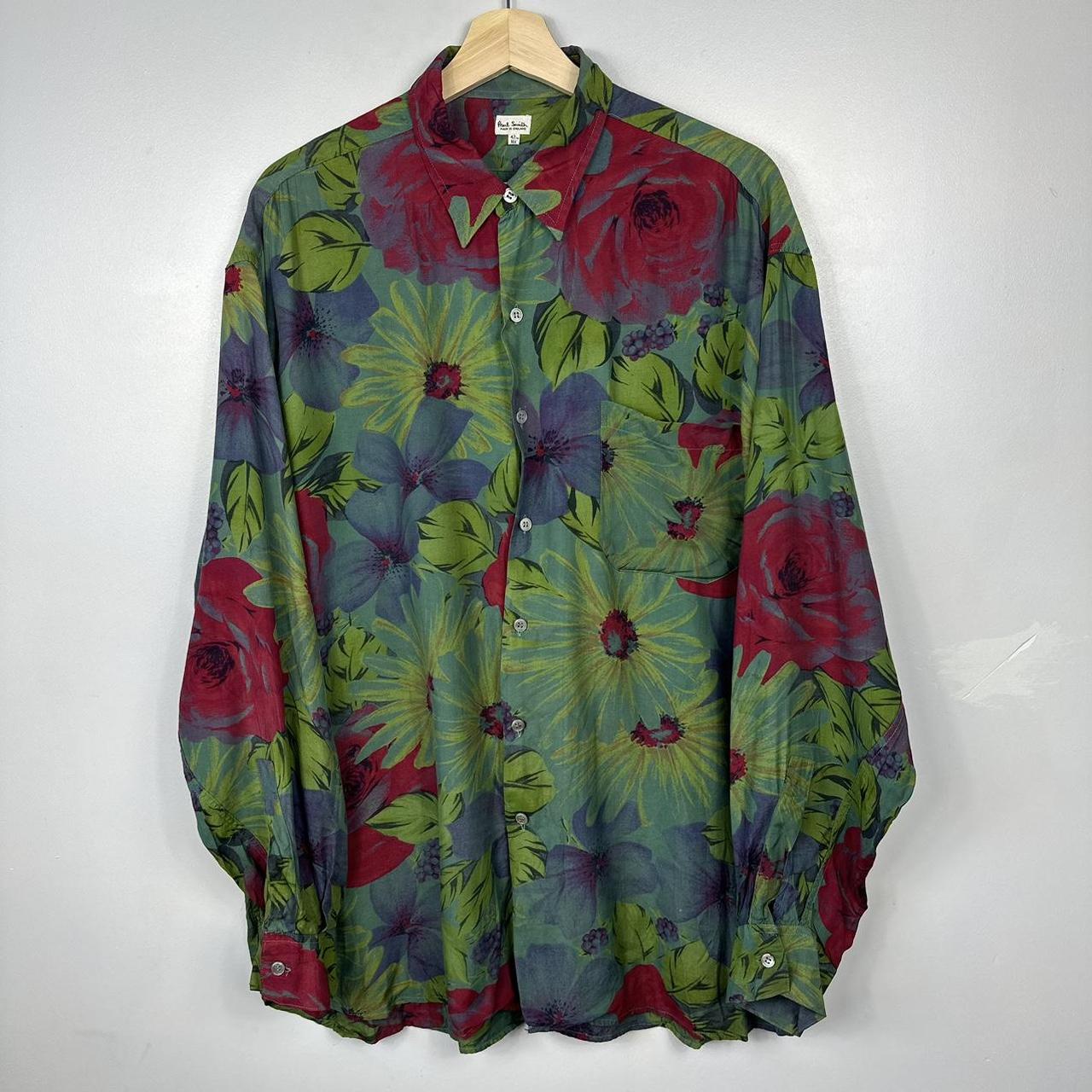 PS Paul Smith Floral-print Cotton T-shirt Ecru PS by Paul Smith