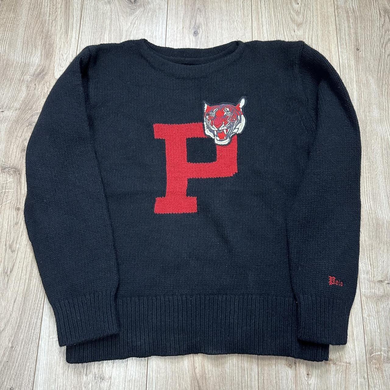 Polo Ralph Lauren Knit Jumper Sweater P Wing Tiger