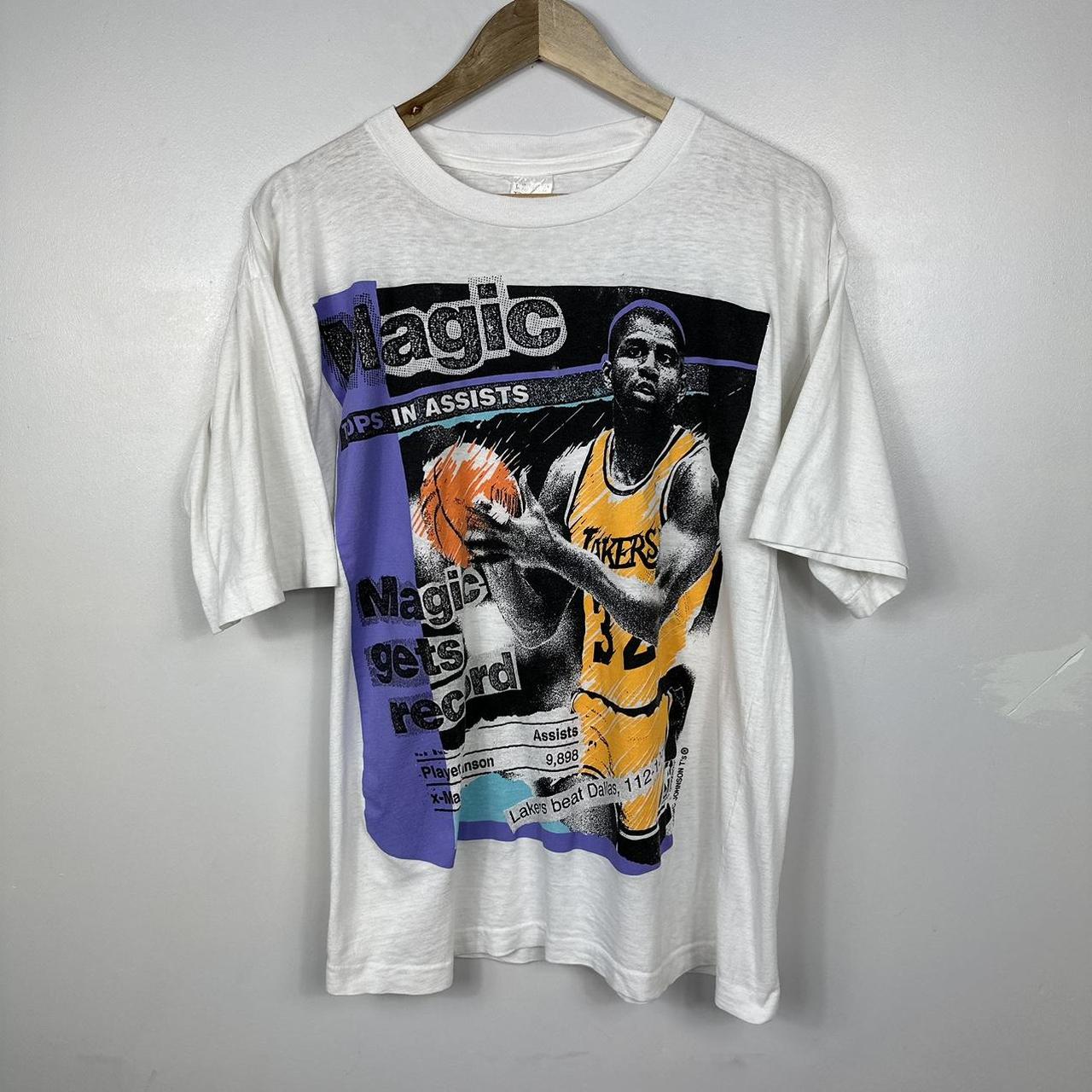 Vintage Magic Johnson T-Shirt, Basketball,