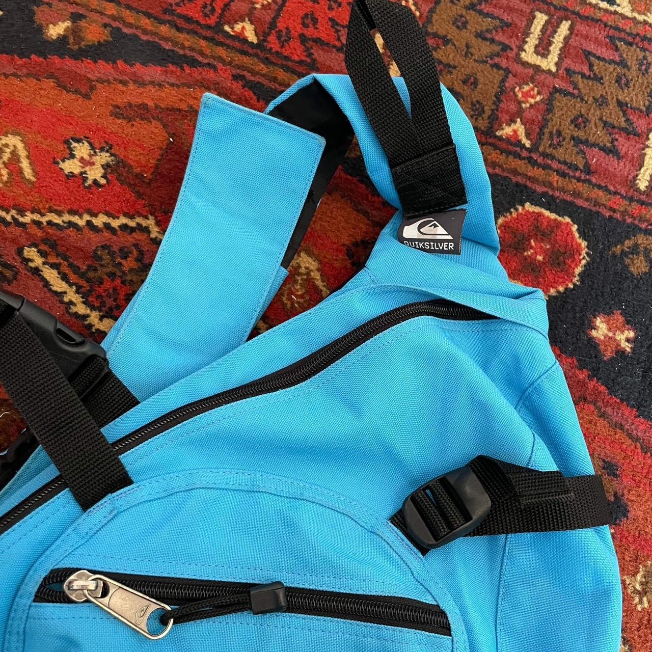 Vintage Quiksilver Tri Harness Sling Backpack Depop