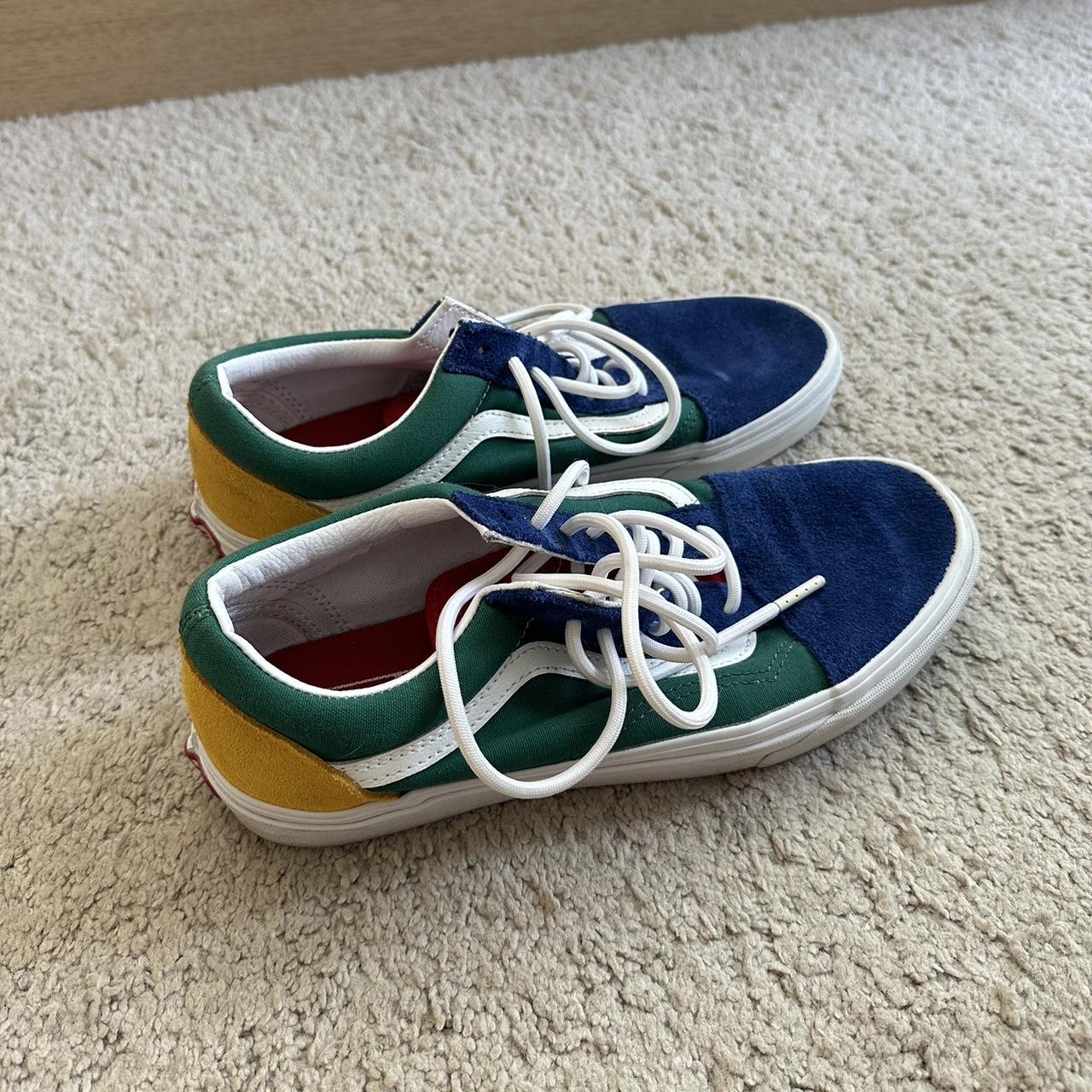 Rainbow vans size men s 8 women s 9.5 Depop