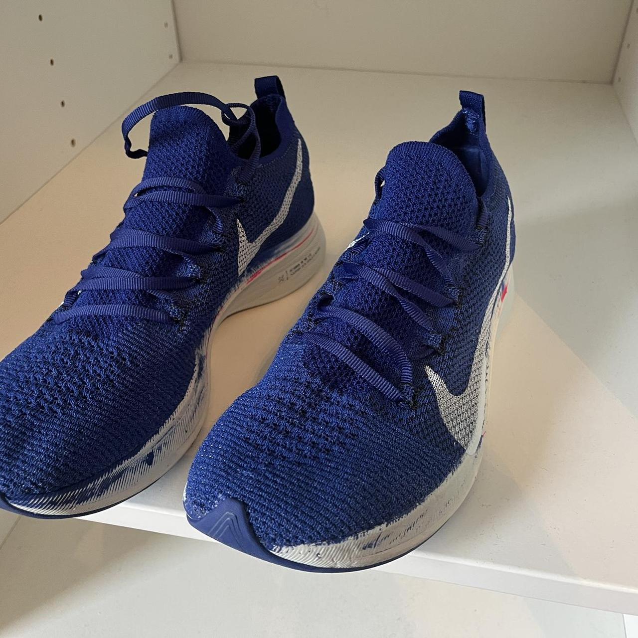 Nike zoom fly flyknit blue best sale