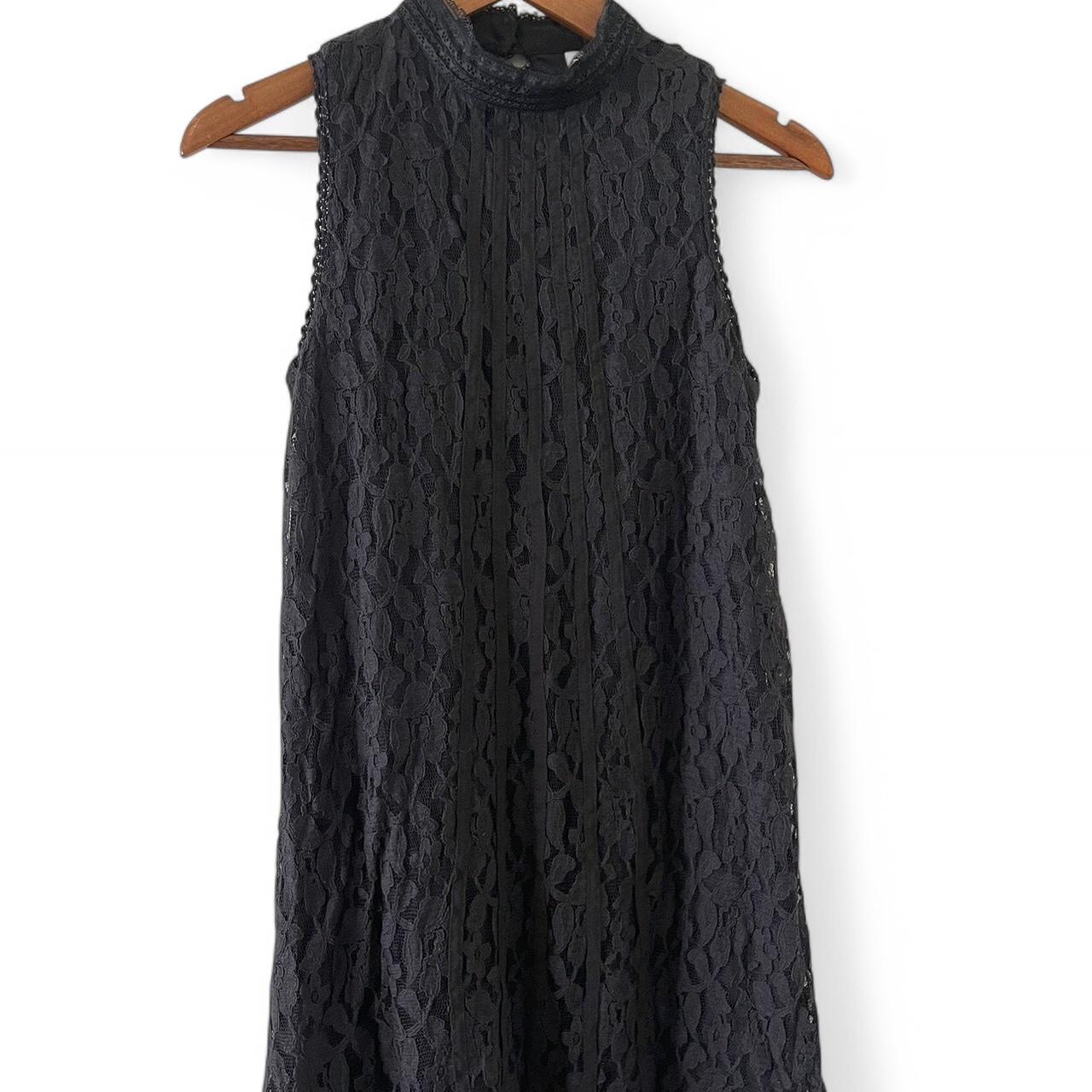 Xhilaration Women's Dress - Black/Grey - M – 00s Xhilaration Black lace high neck dress …