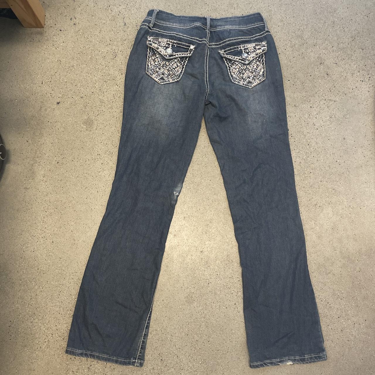 Apt. 9 Rhinestone Boot Cut Jeans