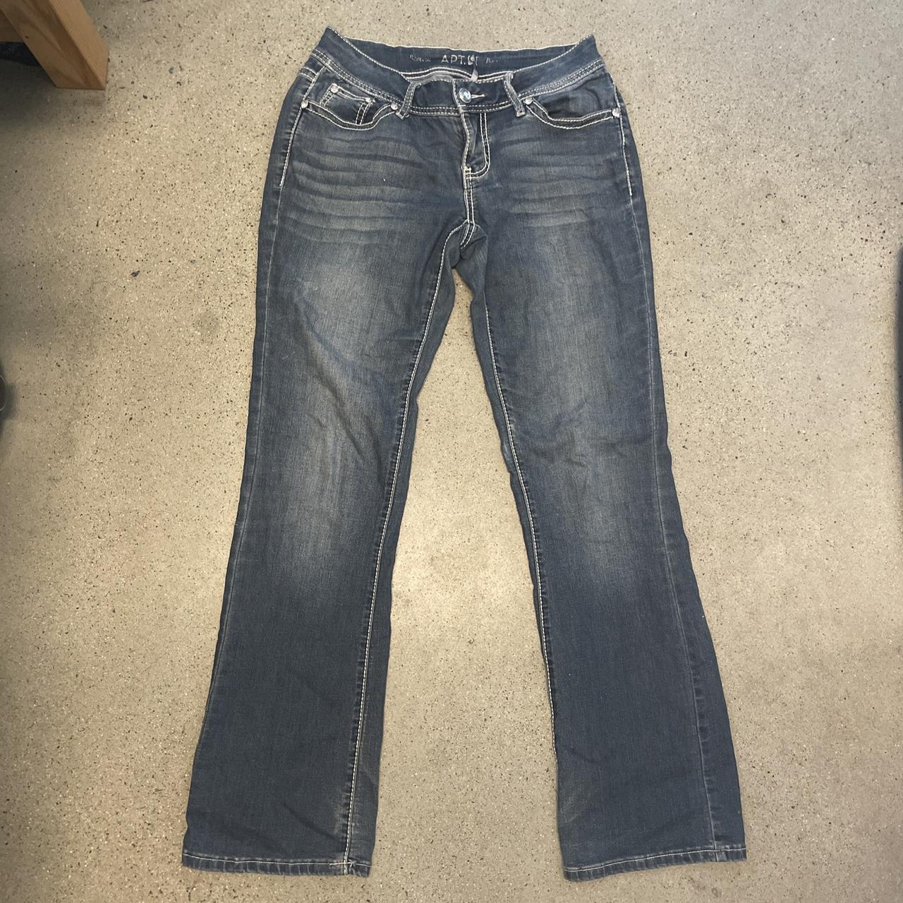 Apt. 9 Rhinestone Boot Cut Jeans